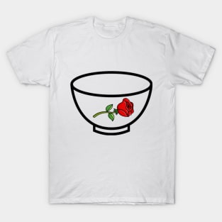 Rose Bowl Pun (Cartoon) T-Shirt